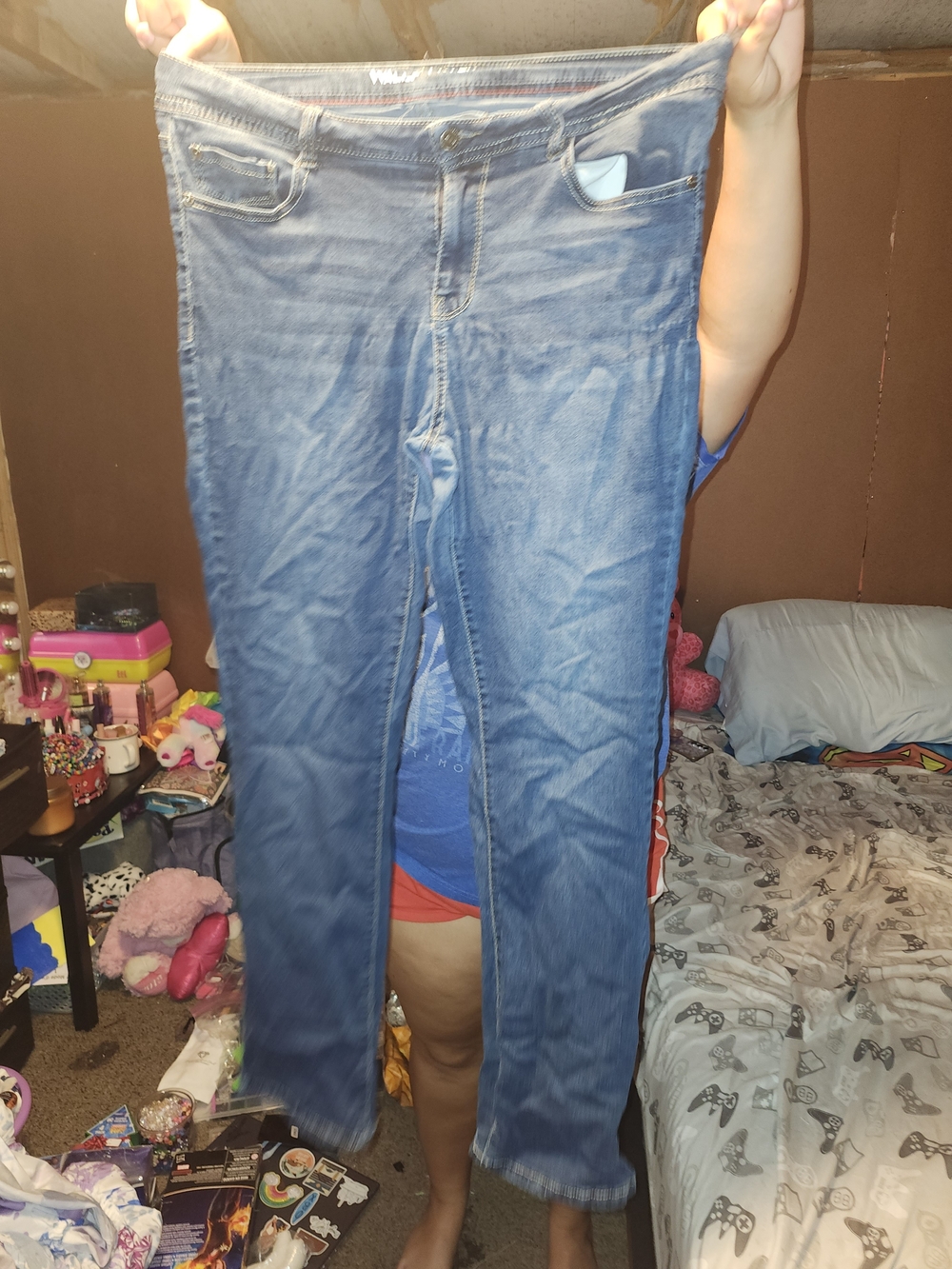 Wildflowers Women’s Skinny Jeans in Medium Blue